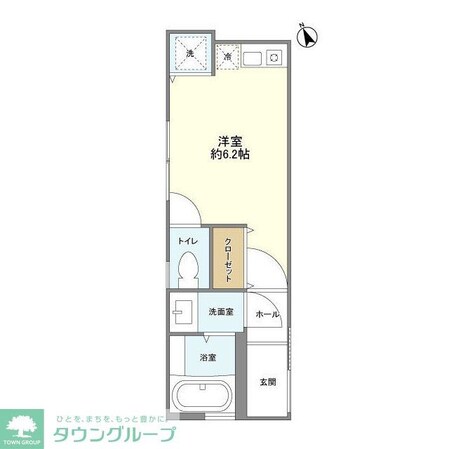 Kハウス白山の物件間取画像